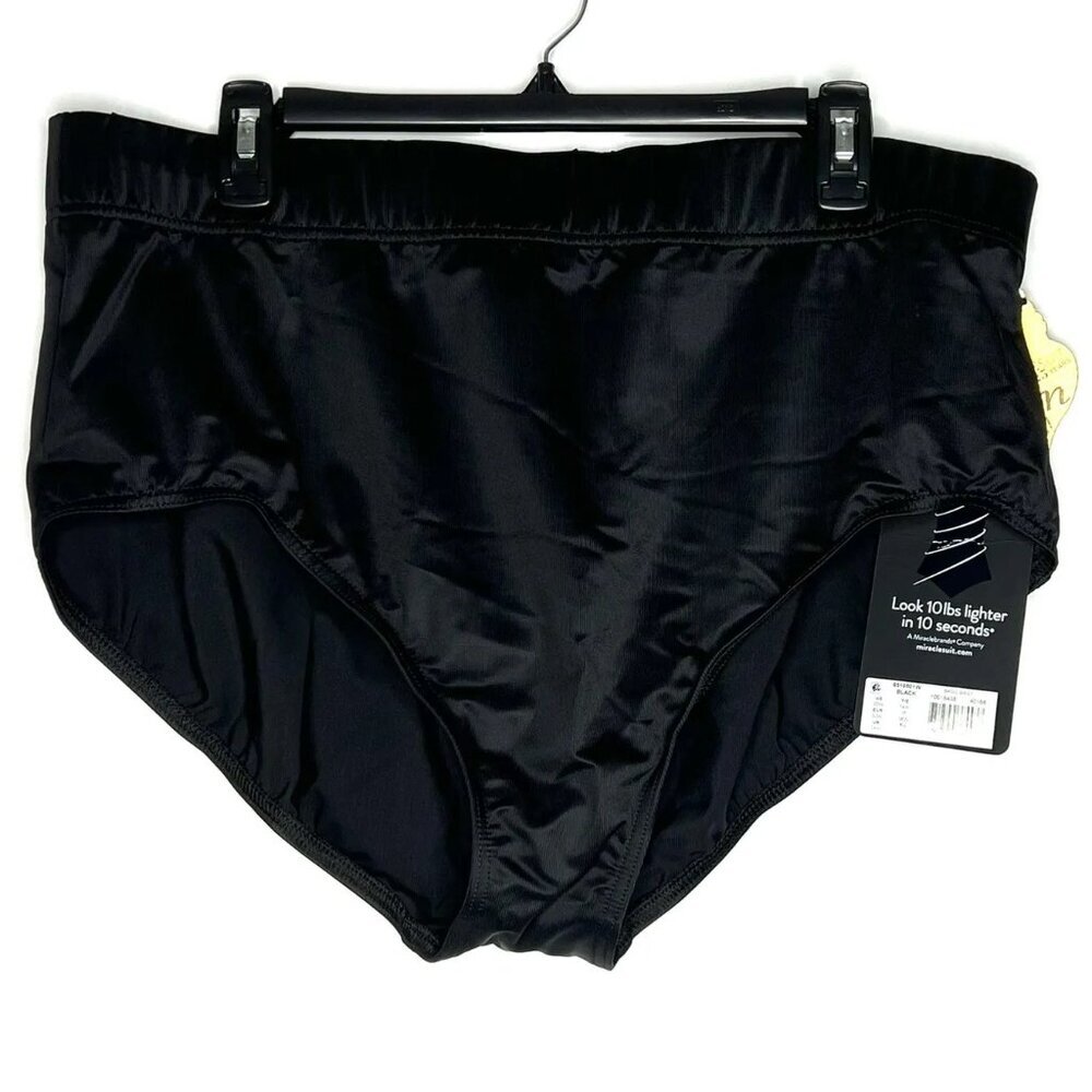 Miraclesuit Women’s High Waist Tummy Control Slimming Bikini Bottom PlusSize 22W